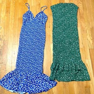 ADORABLE FLORAL SHEIN DRESSES! NWOT.